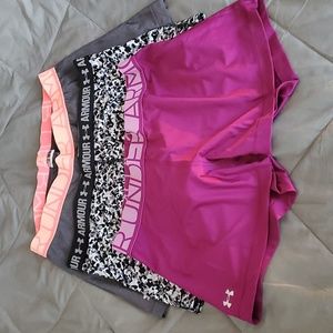 3 pick under Armour shorts
